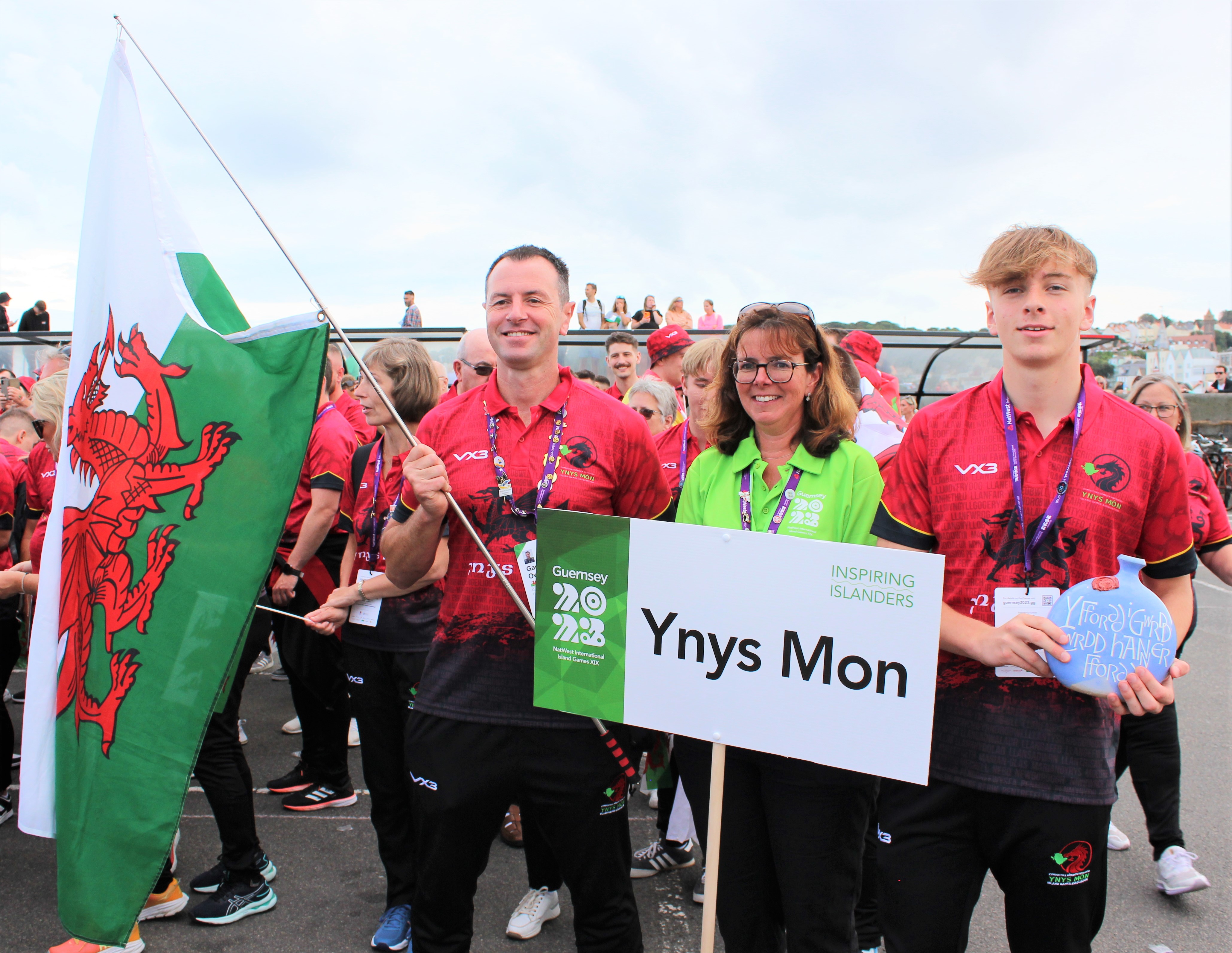Guernsey 2023 Opening Ceremony (21) Ynys Môn Island Games Association