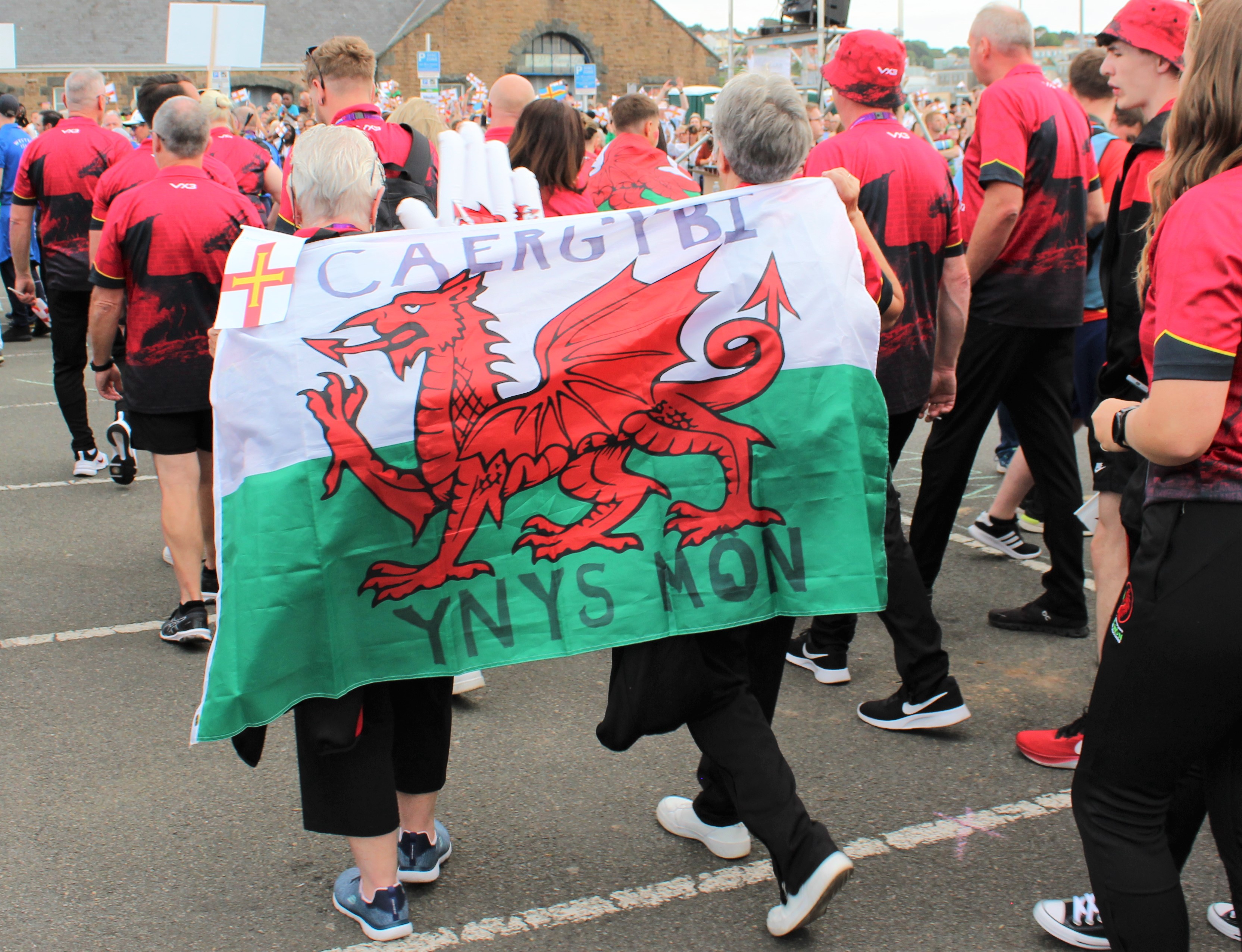 Guernsey 2023 Opening Ceremony (29) Ynys Môn Island Games Association