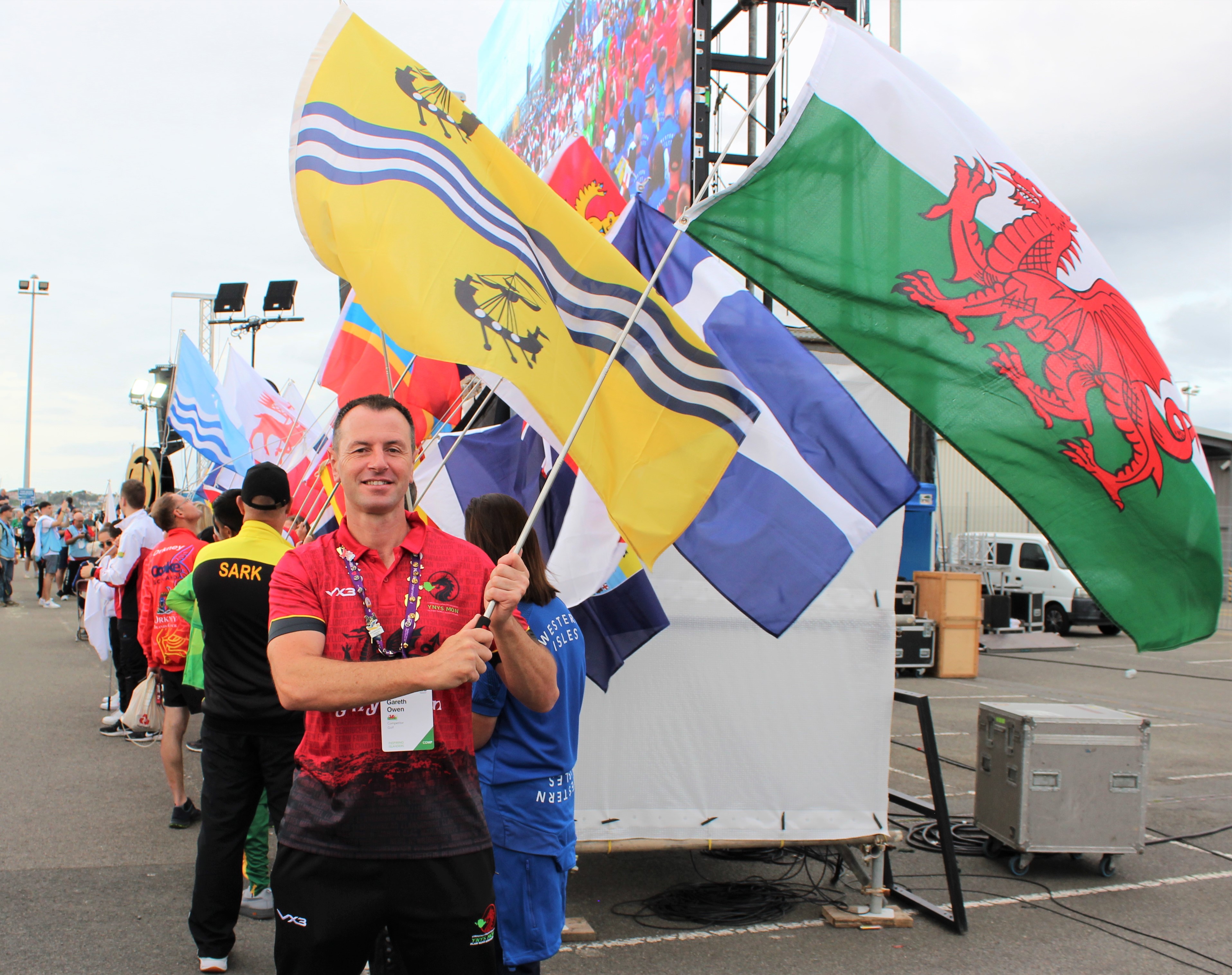 Guernsey 2023 Opening Ceremony (45) Ynys Môn Island Games Association