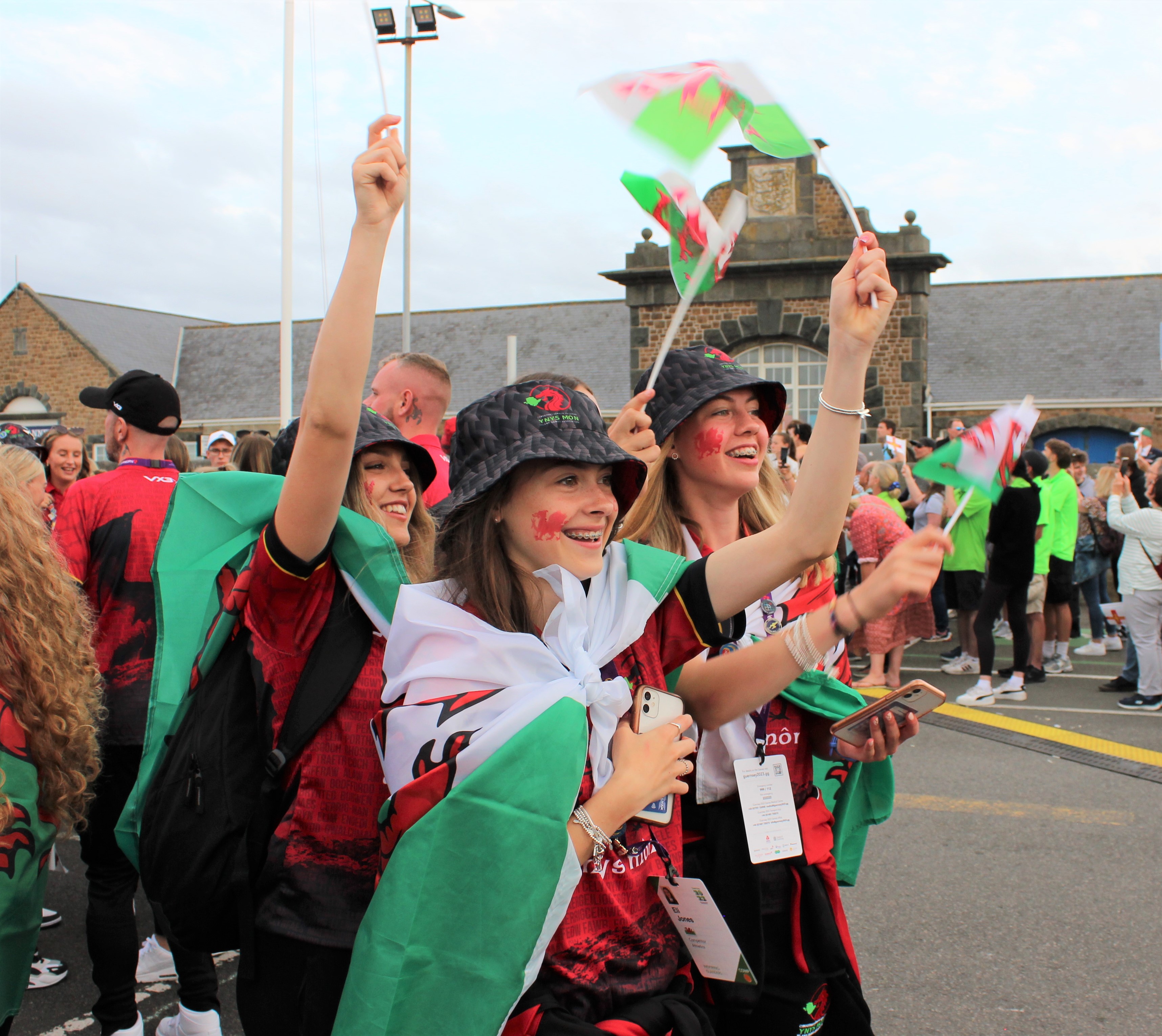 Guernsey 2023 Opening Ceremony (54) Ynys Môn Island Games Association
